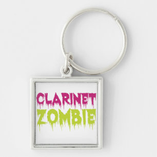 Klarinet Zombie Sleutelhanger