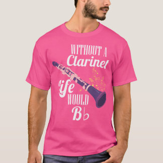 Klarinet zonder klarinetleven zou platte orch zijn t-shirt
