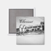 klarinetmagneet magneet (Voorkant / Achterkant)