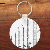 klarinets sleutelhanger (Voorkant)