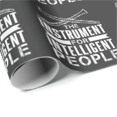 Klarinetspeler - Muzikant Band Klarinet Gift Cadeaupapier (Rol Hoek)