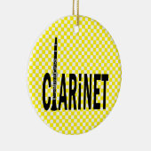 Klarinettekst Keramisch Ornament (Rechts)