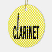 Klarinettekst Keramisch Ornament (Links)