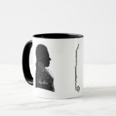 Klarinettist Anton Stadler en componist Mozart Mok (Voorkant links)