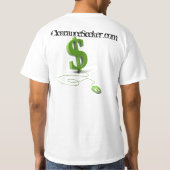 KlaringZoeker T-shirt Achterafdruk (Achterkant)