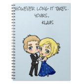 Klaroline-laptop Notitieboek (Voorkant)