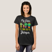 Klas 100 dagen scherper 100ste schooldag cactus t-shirt (Voorkant volledig)