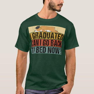Klas 2022 Mag ik nu terug naar bed Corgi Afgestude T-shirt