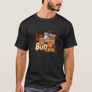 Klas 3 Boo Crew Leraar Student Halloween Kostuum T-shirt