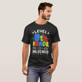 Klas 6 vrijgespeeld t-shirt (Voorkant volledig)