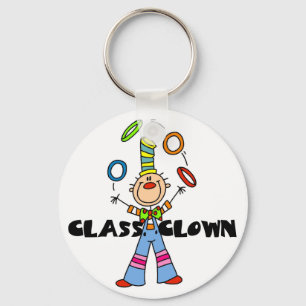 Klas Clown T-shirts en Cadeaus Sleutelhanger