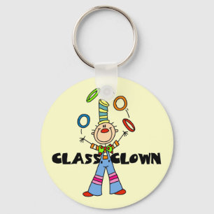 Klas Clown T-shirts en Cadeaus Sleutelhanger