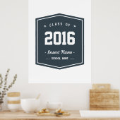 Klas - Houtskool Vintage Poster (Keuken)