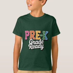 Klas Klaar voor de Kleuterschool – Kleurrijk Terug T-shirt