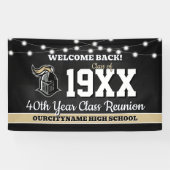 Klas Kleuren Klassereünie Welkom Banner (Horizontaal)