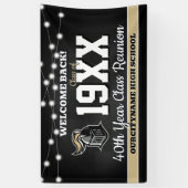 Klas Kleuren Klassereünie Welkom Banner (Verticaal)