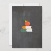 Klas ontslagen Pensioenfeest Leraar Kaart (Achterkant)