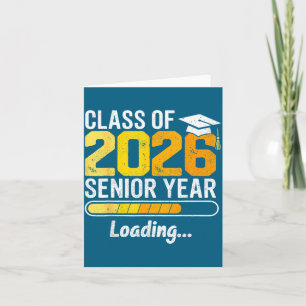 Klas senior laden senior afstudeerillustratie kaart