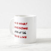 klas van '16, geweldig koffiemok (Voorkant links)