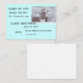 KLAS VAN 1985, nodigt u uit om:, ... Informatiekaartje (Voorkant / Achterkant)