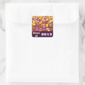 Klas van 2013 stickers Afstudeer Uitnodigingen Kaa (Tas)
