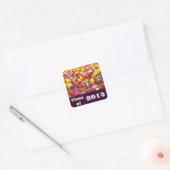 Klas van 2013 stickers Afstudeer Uitnodigingen Kaa (Envelop)
