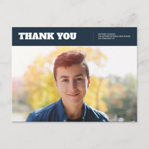 Klas van 2019   Foto Afstudeer Dank Je Briefkaart