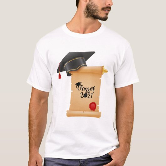 Klas van 2021 t-shirt (Voorkant)