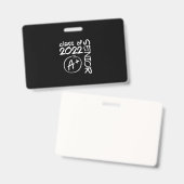 Klas van 2022 A+ Afstudeerders Badge (Voor- en achterkant)