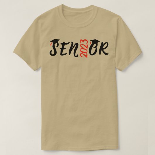 Klas van 2023 Afgestudeerd 2023 T-shirt (Design voorkant)
