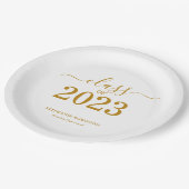 Klas van 2023 Gouden Script Afstuderen   Papieren Bordje (Gekanteld)