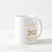 Klas van 2023 Gouden Script Moderne Afstuderen  Koffiemok (Voorkant rechts)