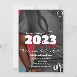 Klas van 2023 Medische Verpleegkleren Mannelijke V Kaart