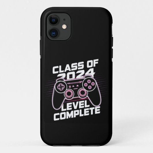 Klas van 2024 Niveau Voltooid Afstuderen Case-Mate iPhone Case (Achterkant)