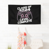 Klas van 2024 Niveau Voltooid Afstuderen Spandoek (Insitu)