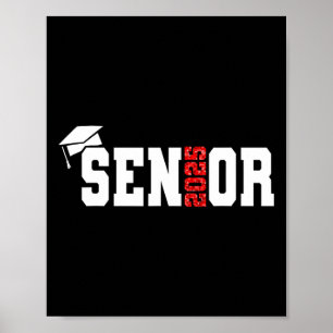 Klas van 2025 Afgestudeerd 2025 Terug naar school Poster