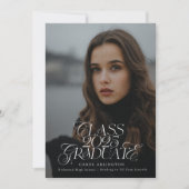 KLAS VAN 2025 AFSTUDEREN middelbare school afstude Aankondiging (Voorkant)