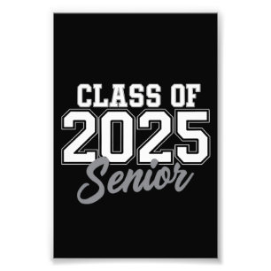 Klas van 2025 Aftstuderen Terug naar school 2025 V Foto Afdruk