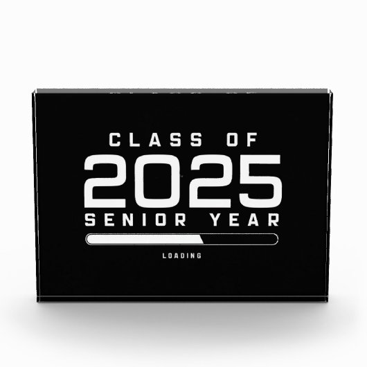 Klas van 2025 Laatste Jaar Loading Afgestudeerd 20 Fotoblokken (Voorkant)