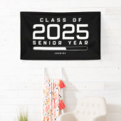 Klas van 2025 Laatste Jaar Loading Afgestudeerde 2 Spandoek (Insitu)