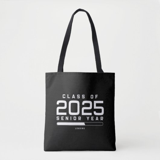 Klas van 2025 Laatste Jaar Loading Afgestudeerde 2 Tote Bag (Voorkant)