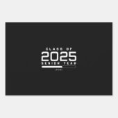 Klas van 2025 Laatste Jaar Loading Senior 2025 Inpakpapier Vel (Voorkant)