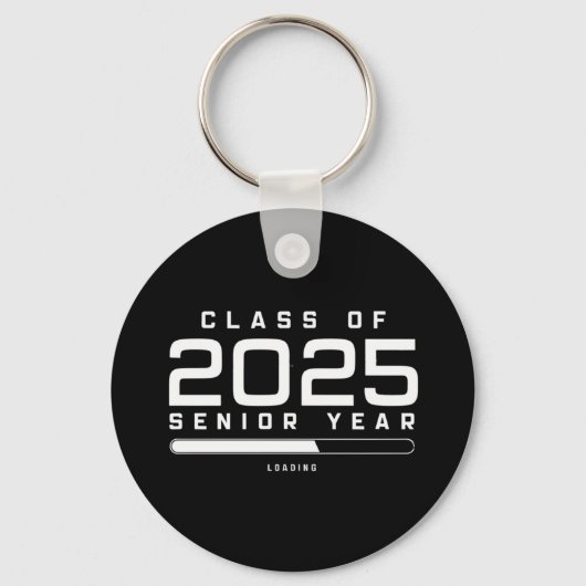Klas van 2025 Laatste Jaar Loading Senior 2025  Sleutelhanger (Voorkant)