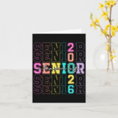 Klas van 2026 Afgestudeerd 2026 Terug naar school  Kaart (Gele Bloem)