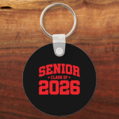 Klas van 2026 - Afsluitend schooljaar - Senior Sleutelhanger (Voorkant)