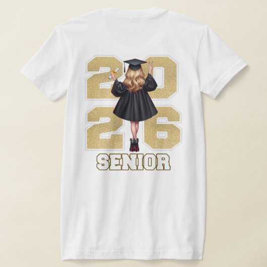 Klas van 2026 Afstudeer Shirt (Laag Achter)