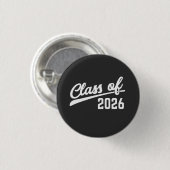 Klas van 2026 Afstudeerjaar 2026 School Ronde Button 3,2 Cm (Voorkant /achterkant)