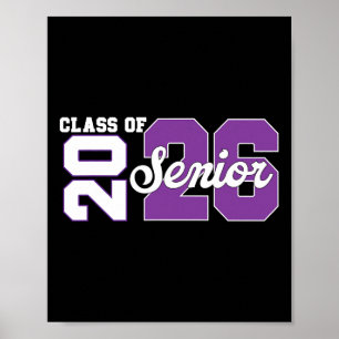 Klas van 2026 Afstudeerklas 2026 Terug naar school Poster
