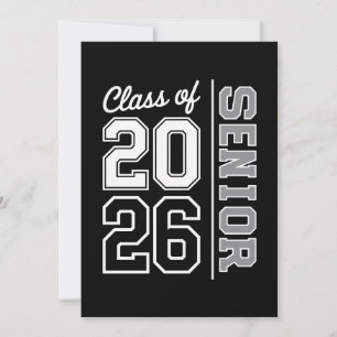 Klas van 2026 Afstudeerklas 26 Afgestudeerde Aankondiging