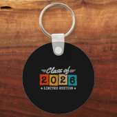 Klas van 2026 afstuderen - 2026 afgestudeerde - kl sleutelhanger (Voorkant)